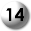 Number 14 drawn 7 times