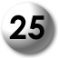 Number 25 drawn 412 times