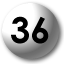 Number 36 drawn 441 times
