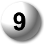 Number 9 drawn 2,123 times